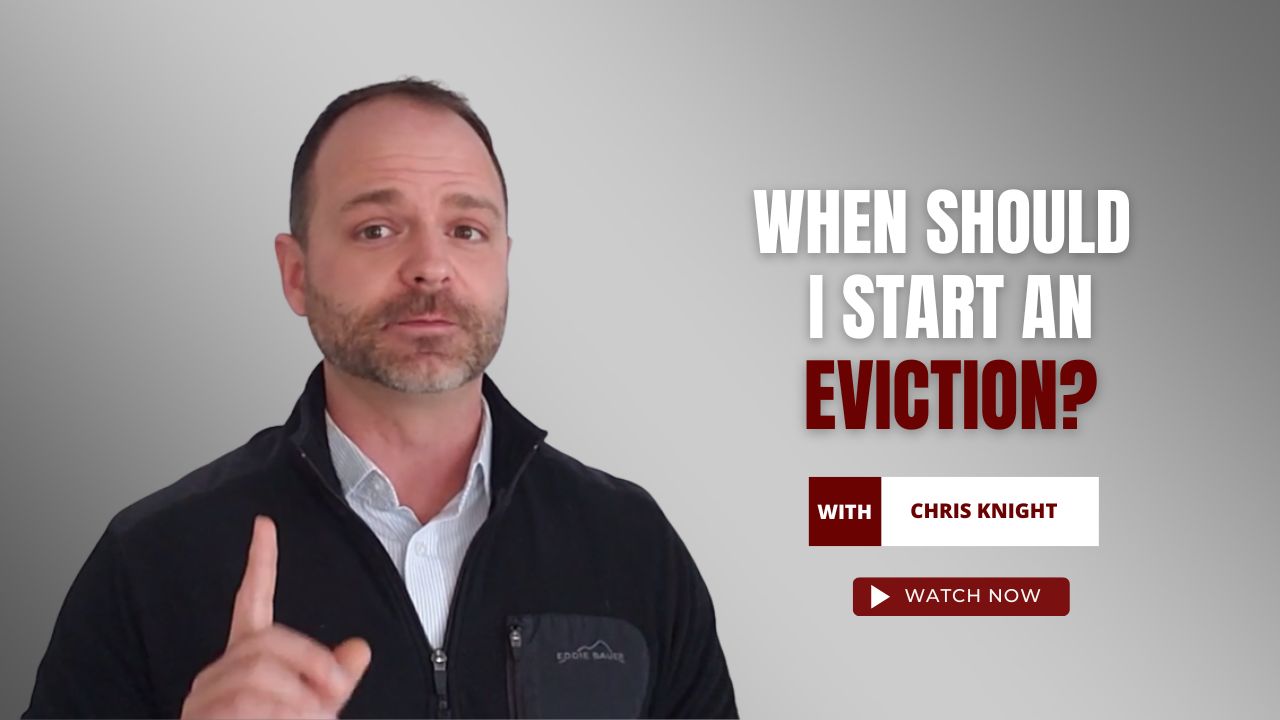 When should I start an eviction